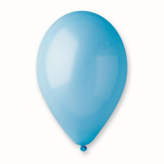Latexový balón blankitný, veľ12/30,5cm