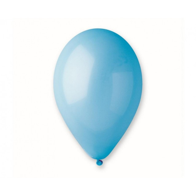 Latexový balón blankitný, veľ12/30,5cm