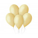Latexový balón Pastelovo baby žltý, veľ.12/30cm