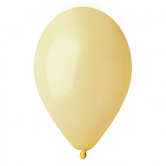 Latexový balón Pastelovo baby žltý, veľ.12/30cm