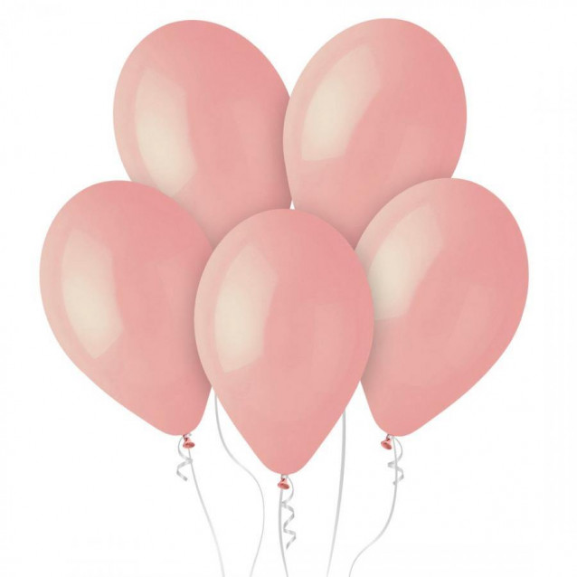 Latexový balón staroružová ,,73,, veľ.12/ks Latexový balón staroružová ,,73,, veľ.12/ks