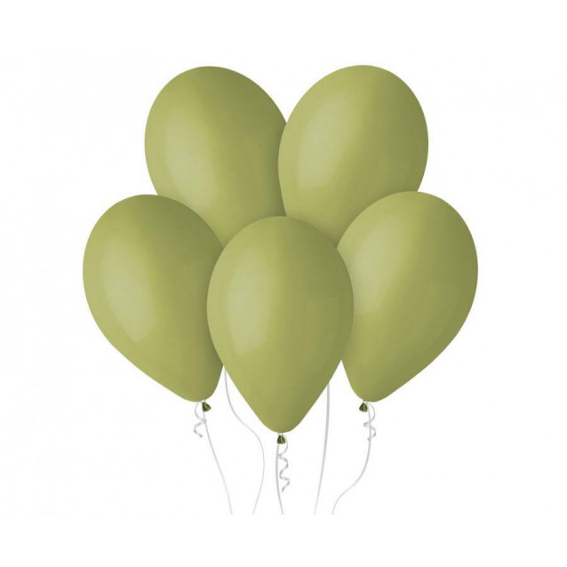 Latexový balón Olivová, veľ.12/30,5cm