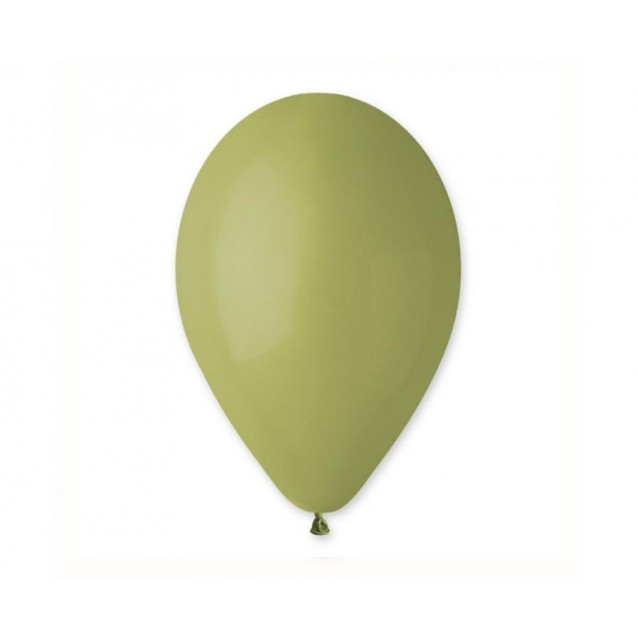 Latexový balón Olivová, veľ.12/30,5cm