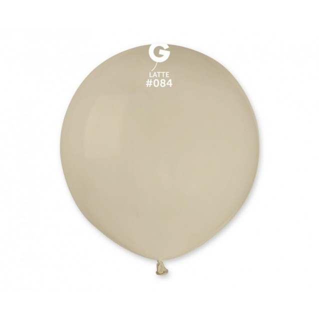Latexový balón Latte, veľ.19/48cm