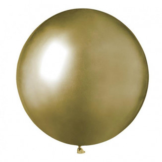 Latexový balón Zlatý, veľ.19/48cm