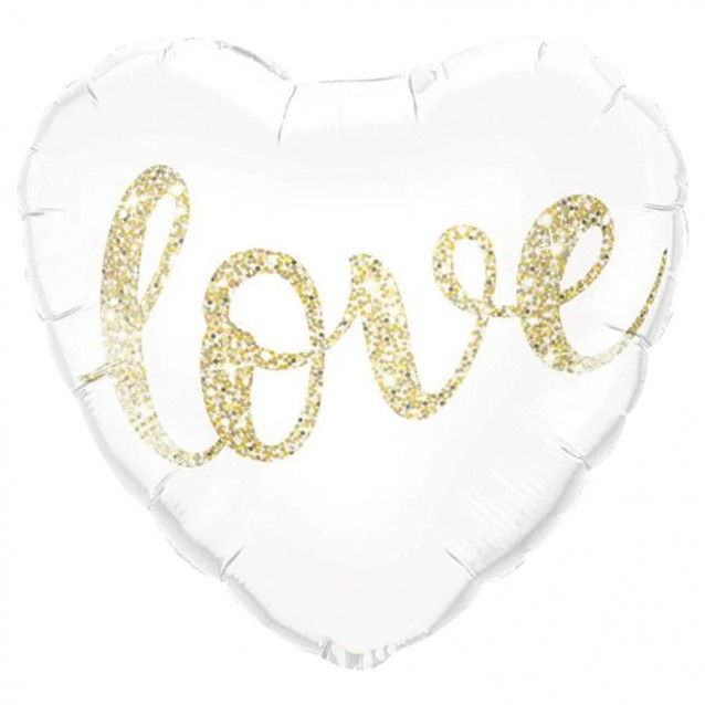 FB srdce biele, love, 45cm FB srdce biele, love, 45cm