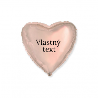 Srdce staroružové vlastný text