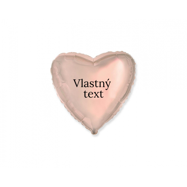 Srdce staroružové vlastný text