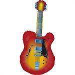 Fóliový balón Gitara