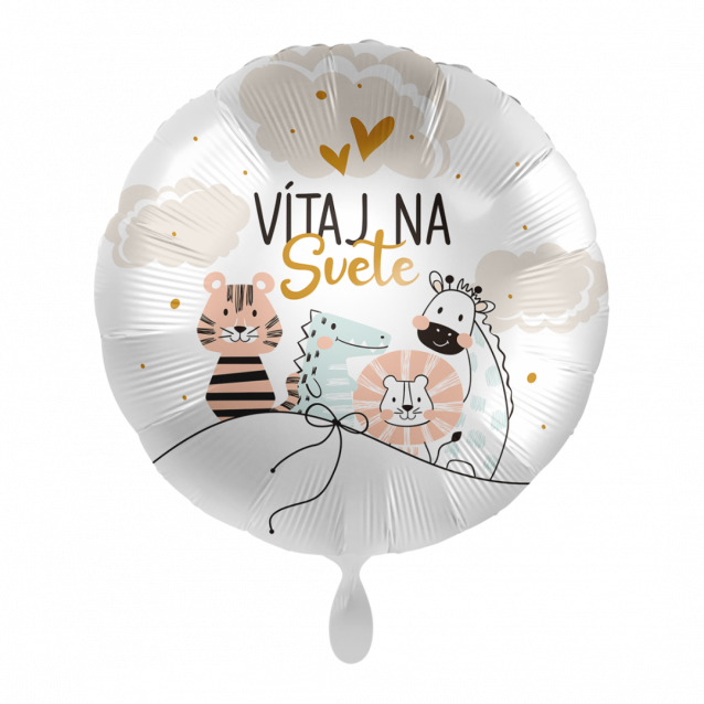 Balón Vitaj na svete