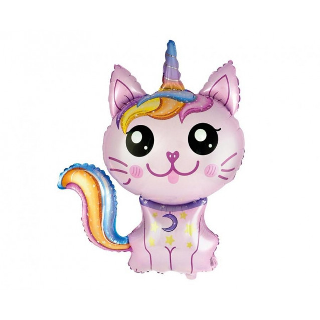 Balón Unicorn mačka Balón Unicorn mačka