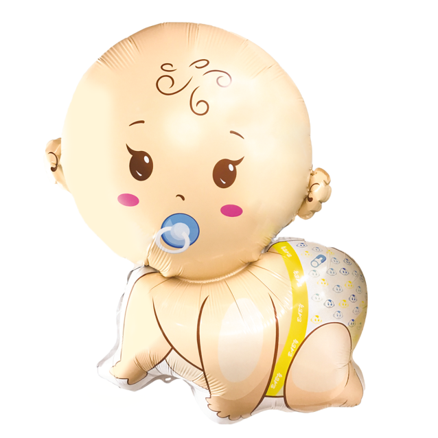 Balón Bábätko s cumlíkom
