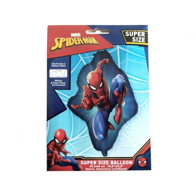 Balón Spider-Man Super Size (68,5 x 88cm) Balón Spider-Man Super Size (68,5 x 88cm)
