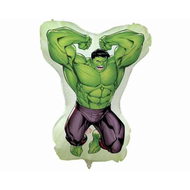 Balón Avengers Hulk, Super size - 80x96 cm