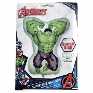 Balón Avengers Hulk, Super size - 80x96 cm
