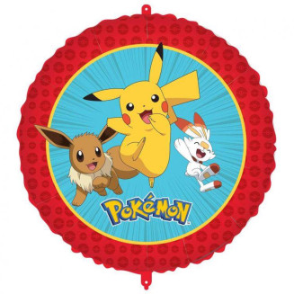 Balón Pokémon - Pikachu, Eevee a Scorbunny