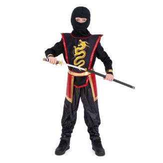 Kostým ninja 110/120cm