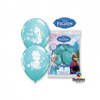 Latexový balón Frozen, Veľ.11 / 28cm, 6ks
