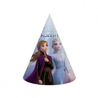 Papierový klobúk Frozen, 6ks