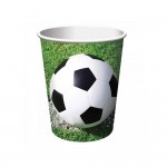 Papierový pohár Futbal 200ml, 8ks