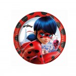 Papierový tanier Miraculous Ladybug